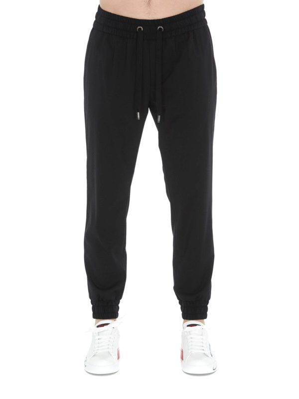 The Best Shops DOLCE & GABBANA: スウェットパンツ - トラックスーツ ボトムス - 黒
